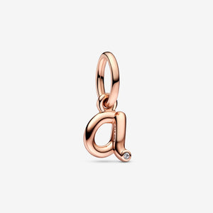Letra A Rose Gold