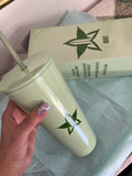 Tumbler con bombilla acero inoxidable 700 ml Jeffre star