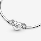 BRACALETE RÍGIDO "ALWAYS BY YOUR SIDE" TALLA 21CM