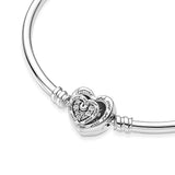 BANGLE 19 CM CORAZÓN INFINITO